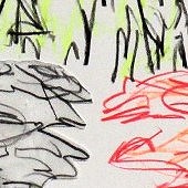 ohne titel, 2020, plastische collage mit zeichnung, mischtechnik auf papier, 29,7x42 cm, copyright axel hoeptner und vg bildkunst